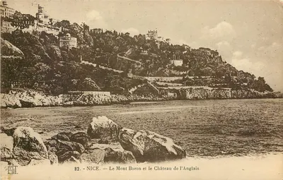 Nice - O Mont Boron e o Castelo do Inglês — Editor E.L. n°82