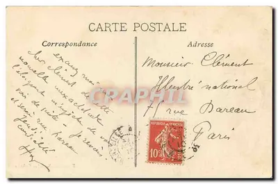 Marseille — Rue de la République — Uitgave van de Nieuwe — Achterkant
