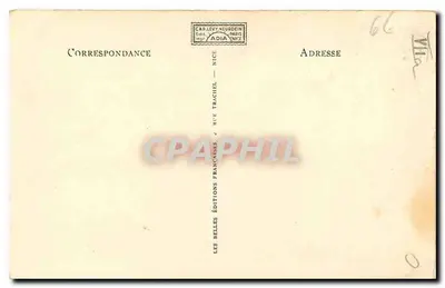 Fabrégas — La Verne — Chemin des Douaniers — Wydawca: Cap. Levy-Neurdein, Nice — Rewers