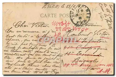 Toulon — Szpital św. Anny — Wejście — Rewers