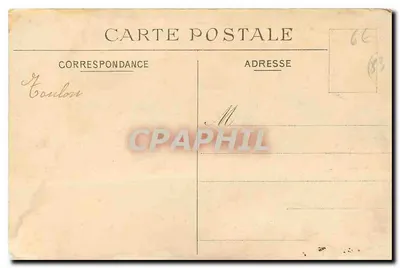 Hotel del Comandante de Armas — Saint-Jacques — Edición Cauvin, Photo Sport, París — Reverso