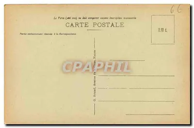 TAMARIS - O Casino e a Margem do Mar — G. Artrand, Nantes, n°5 — Verso