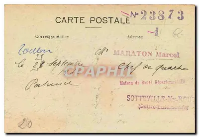 Toulon — Calçadão do Porto Mercantil — B.C. n°139 — Verso