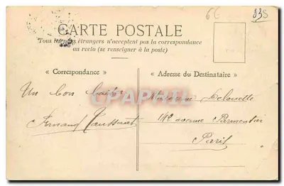 Toulon — Boulevarde Strasbourgska — Zbiór A. Couturier — Rewers