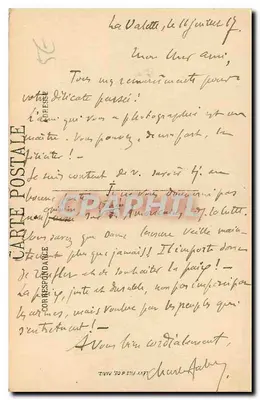 Dintorni di Tolone — Capo Brùno — Il Porto Méjean e i Pini dei Magaud — Selecta — Verso