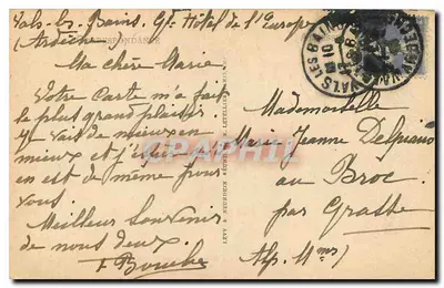 Vais-les-Bains — O Hotel dos Banhos — LL, n°34 — Verso