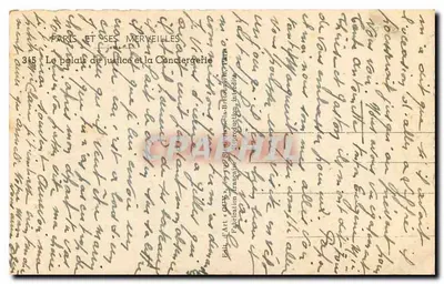 Paris — O palácio da justiça e a Conciergerie — Guy — Verso