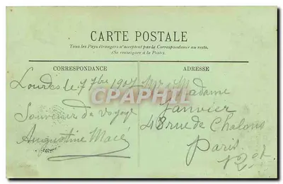 Lourdes — A Basílica — LL. — Verso