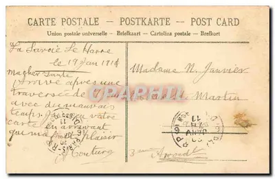 Le Havre — Pałac Regat i dzielnica Handlowa — Nieznany wydawca, nr 41 — Rewers