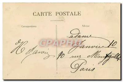 LE HAVRE — Onda quebrando nos Recifes — Goll. A. P., Le Havre — Verso