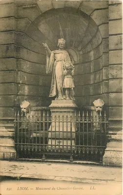LYON — Monument du Chancelier Gerson — LL. n° 291