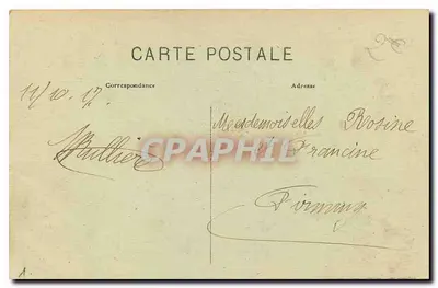 Lyon - Most La Feuillée i nabrzeże św. Wincentego — E. R. n°217 — Rewers