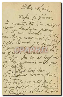 Lione — La Prefettura — M. F. — Verso