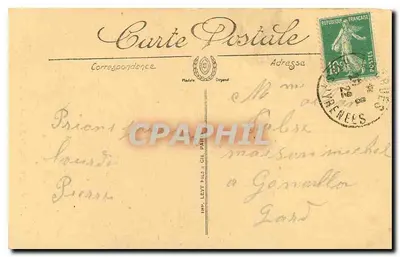 Lourdes — A Basílica — LL. — Imp. Levy Fils & Cie, Lourdes, n°36 — Verso