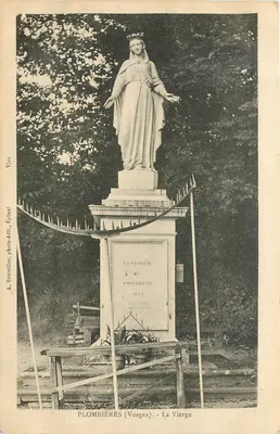 Plombières (Vosges) — A Virgem — A. Bortellier, Épinal