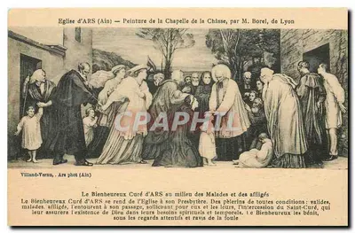 Igreja de Ars — Pintura da Capela da Relíquia, por M. Borel, de Lyon