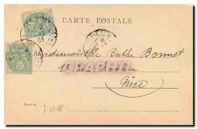París — El Palacio del Luxemburgo — Editor P. Gréll — Reverso