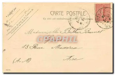 París - Los tres portales del Louvre — Editor : 5087 — Reverso