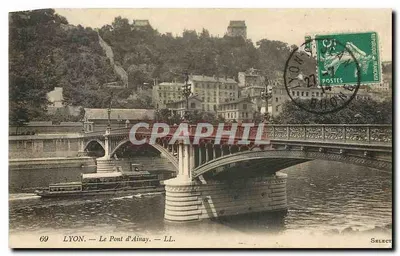 LYON. — Le Pont d'Ainay. — LL. — Select