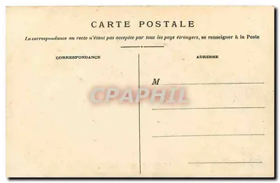 Place Carnot w Lyon — zima — wydawca anonimowy, nr 5501 — Rewers