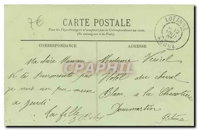LYON — A Prefeitura — LL. — 55 — Verso