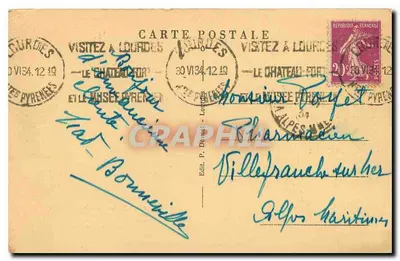 Lourdes — HOTEL DU GAVE, Avenue Peyramale, w 3 minutach od Grotty — Bonneville Escal — Rewers