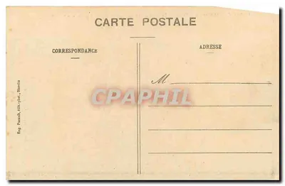 Biarritz - Vue générale de l'Hôtel du Palais, ancienne résidence impériale (Résidence de S.M. Edouard VII) — Verso