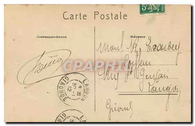 PARIS — Mały Pałac — P.A. n°186 — Rewers