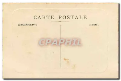 Marseille - Pałac Longchamp — widok z ogrodu z fontanną — wydawca F.G. (F93) — Rewers