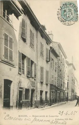 Macon — Casa natal de Lamartine — Coleções ND Phot