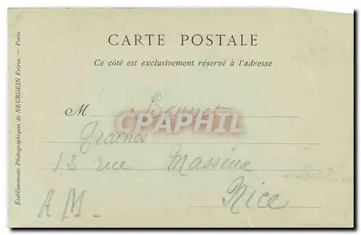 Macon — Casa natal de Lamartine — Coleções ND Phot — Verso