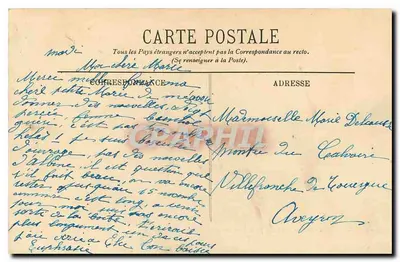 PARIS — Avenue des Champs-Élysées przy rond-point — LL. — Rewers