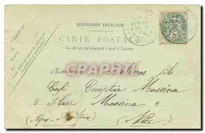 Około Compiègne — Widok z lasu — Duży dąb — LL. — Rewers