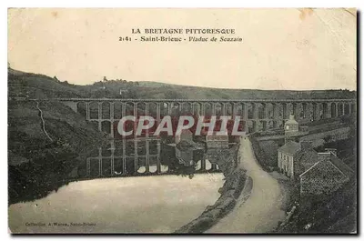Saint-Brieuc - Viaduto de Souzain — Coleção A. Waron, série 2141