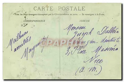 Vichy — Parque e Palácio das Fontes — LL. — Verso
