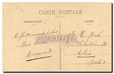 Bourg-en-Bresse - Kerk Notre-Dame — B. Ferrand, uitgever, 41, Rue Centrale, Bourg (Ain) — Achterkant