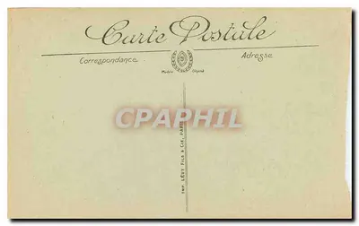 Fismes — Place Lamotte e o Jato d'Água — Visé Paris n°754 — Verso