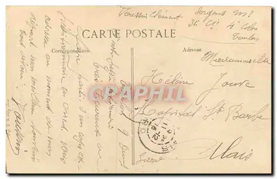 Toulon — The Cathedral — Vintage Postcard/Antike Ansichtskarte n°2395 — Back