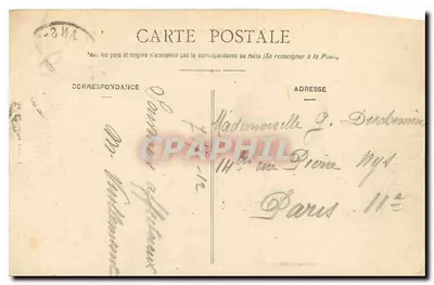 Orléans — A Rue Jeanne-d'Arc — J. Louët, 401, Orléans — Verso