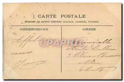 Paryż — Pałac Rogalski — wydawca nieznany — Rewers