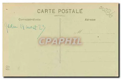 Jezioro Badet i szczyt Néouvielle (południowy zbocze) — Hautes-Pyrénées — Fot. Labouche F., Toulouse, n° 266 — Rewers