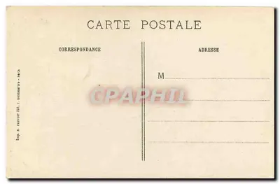 Aix-Noulette (P.-de-C.) — A Igreja em Ruínas — Visé Paris 437 — Verso