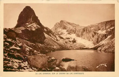 O Lago d'Arrius, no caminho para o lago d'Artouste — Jore