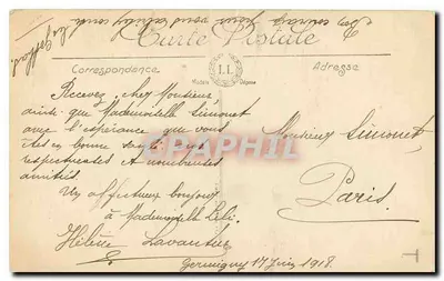 Bourges — Hotel Cujas — Wydawnictwo Dames de France, nr 80 — Rewers