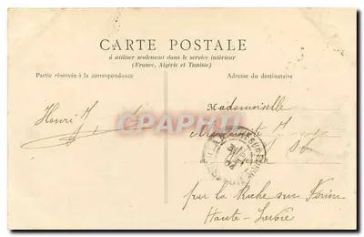 Bourges — Hotel Jacques Cœur — B.F. Paryż, nr 2 — Rewers