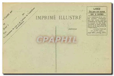 Paleis van FONTAINEBLEAU — L'Étang aux Carpes en het Pavillon de l'Empereur — Uitgever E.P.D. n°300 — Achterkant