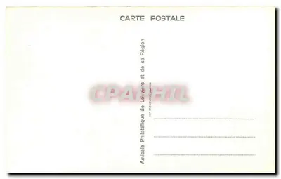 Castelo de Bagnols-sur-Cèze — desenho a tinta — editor CPAPHIL — Verso