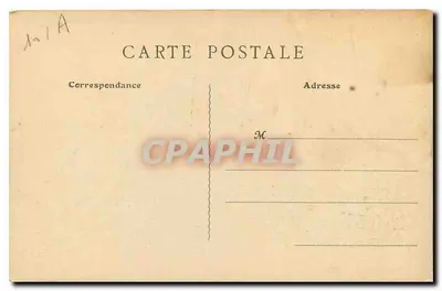 Campo de Mailly — Refeições dos Oficiais (1ª Brigada) — Bazar Militar A Nieps — Verso
