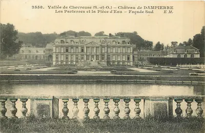 Vallée de Chevreuse (S.-et-O.) — Castelo de DAMPIERRE — Fachada Sul