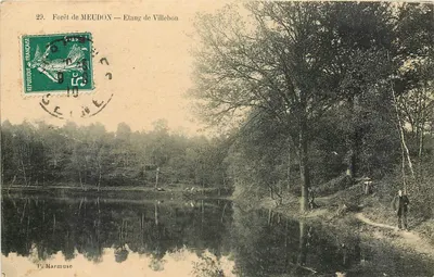Floresta de Meudon — Lago de Villebon — P. Marmuse